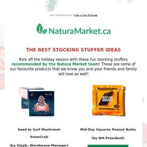 Take 10% off Our Best Stocking Stuffers