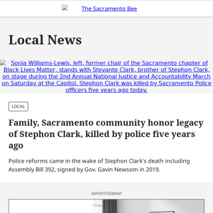 Family, Sacramento community honor legacy of Stephon Clark, killed by police five years ago