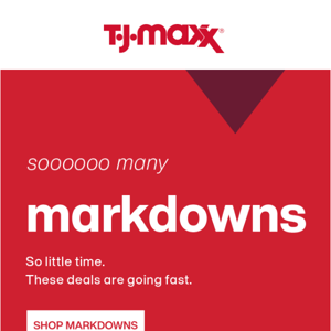 TONS of NEW markdowns! 🙌