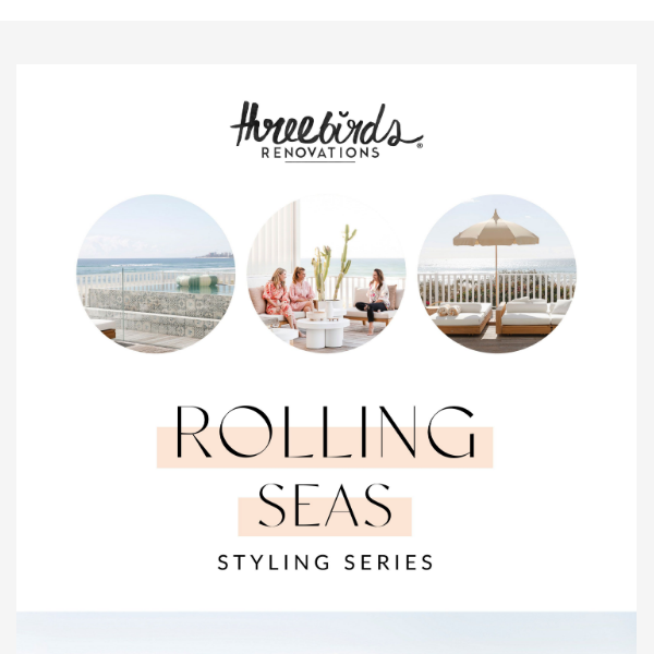 WATCH NOW! Rolling Seas Styling Series: The Main Deck 🌊