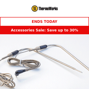 Last Chance: Up to 30% Off Accessories Ends Today