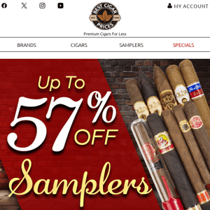 💠 Samplers Starting at $7.99 💠