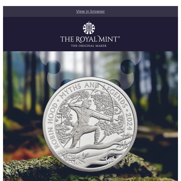 New: Robin Hood £5 Coin