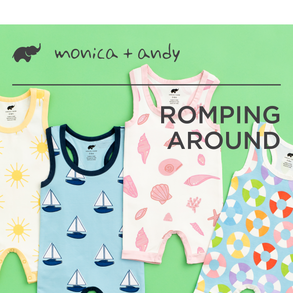 Monica and cheap andy romper