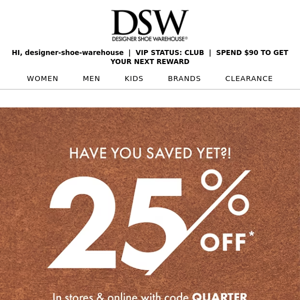 Time’s running out: 25% OFF!