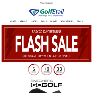 Skechers GOGolf Men's Spikeless Golf Sandals • only $45‼️ 6 Hours Only
