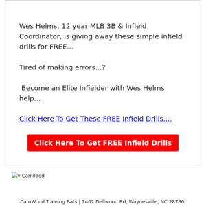 ⚾️ FREE Infield Drills to help become Elite Infielder...