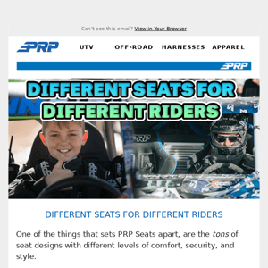 Check Out This Free Guide ⚡ Different Seats For Different Riders