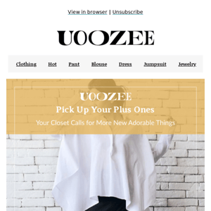 Uoozee New Style Today