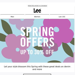 Spring into these offers
