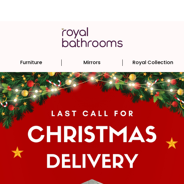 Final Call: Christmas Delivery Alert! ⏰