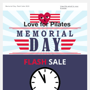LFP Memorial Day Flash Sale