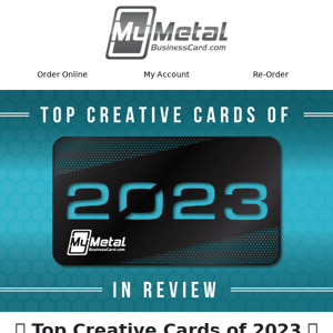 Most Creative Card Designs of 2023!