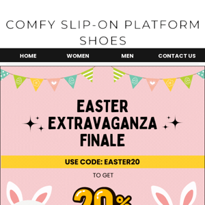 Celebrate Easter with 20% Off!