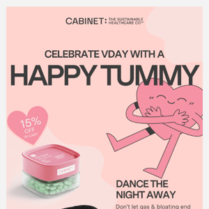 15% OFF 💕 Make your tummy happy 💕