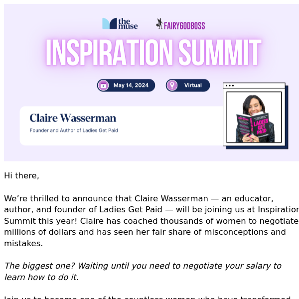 Earn More: Learn How to Negotiate Your Salary Like a Pro with Claire Wasserman