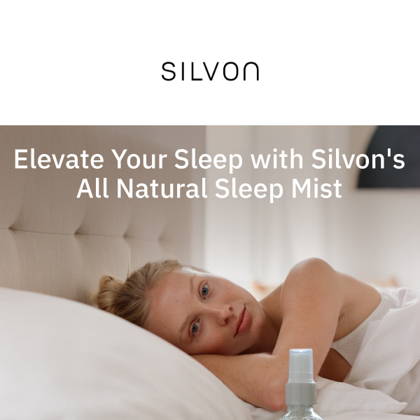 Purchase two Silvon pillowcases and get a free sleep mist