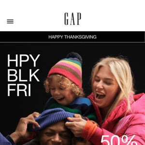 Black Friday announcement —> 50% + BONUS 10% OFF