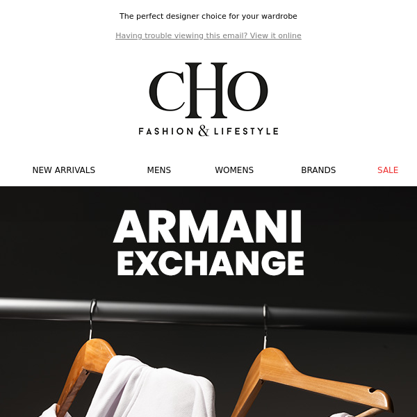 Discover Armani Exchange CHO - Country House Outdoor