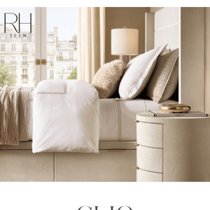 Discover Clio. Shagreen-Embossed Leather for the Bedroom & Study.