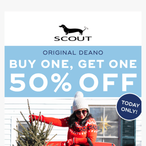 Buy one Original Deano, get 50% OFF another