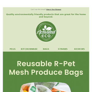 🌱 Ditch the plastic produce bags for good!