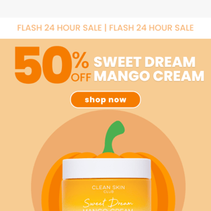 50% OFF??? 😳🎃