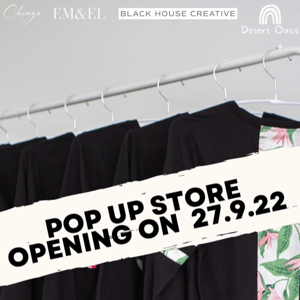 COME SEE US! - Pop up store location announced!