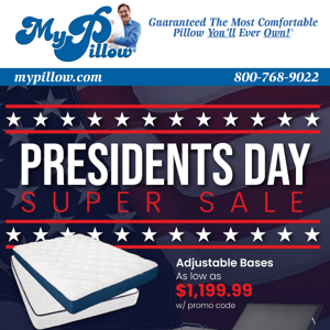 Presidents Day Super Sale!