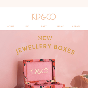 NEW 💎 Jewellery Boxes!