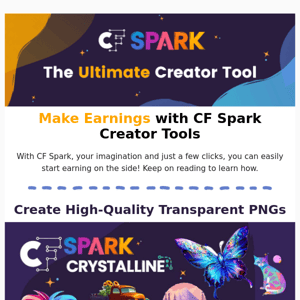 ✨ Create & Earn With CF Spark 💥