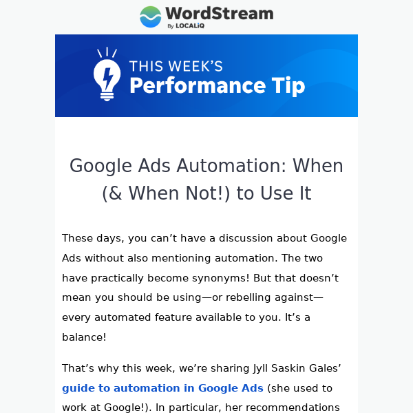 Google Ads Automation: When (& When Not!) to Use It