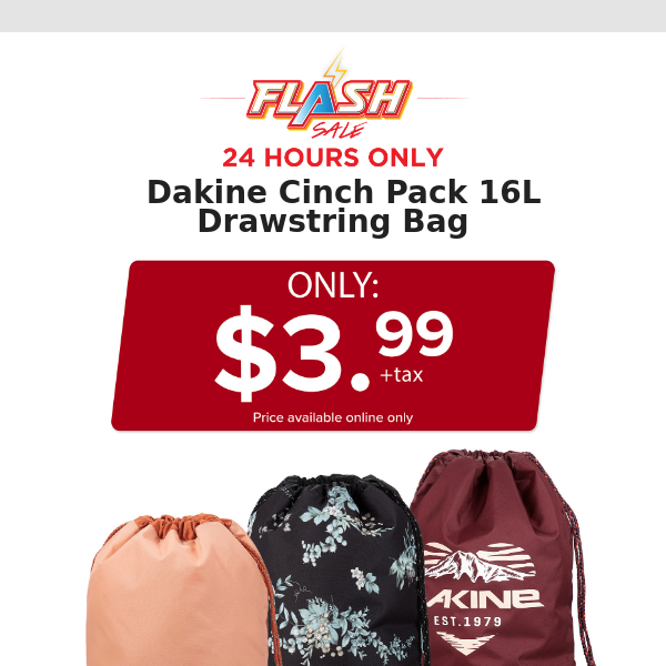 🔥  24 HOURS ONLY | DAKINE CINCH PACK | FLASH SALE