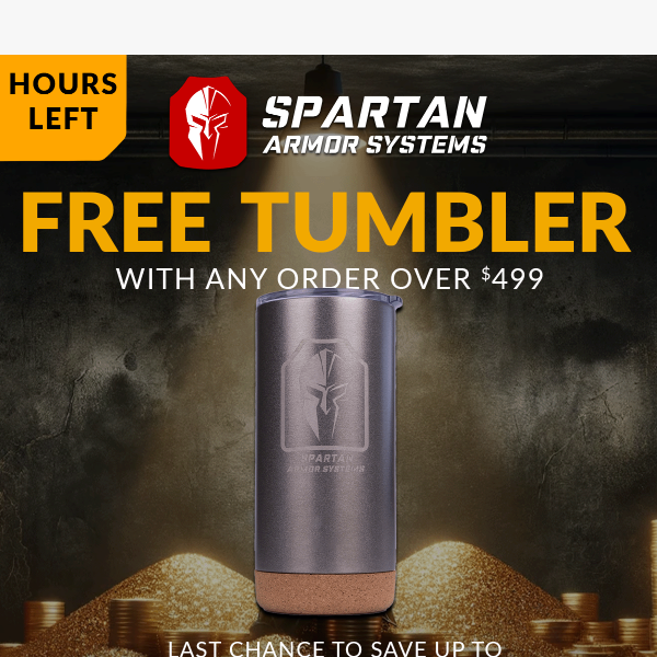 ❗️Final Hours to Save 30% + Free Tumbler