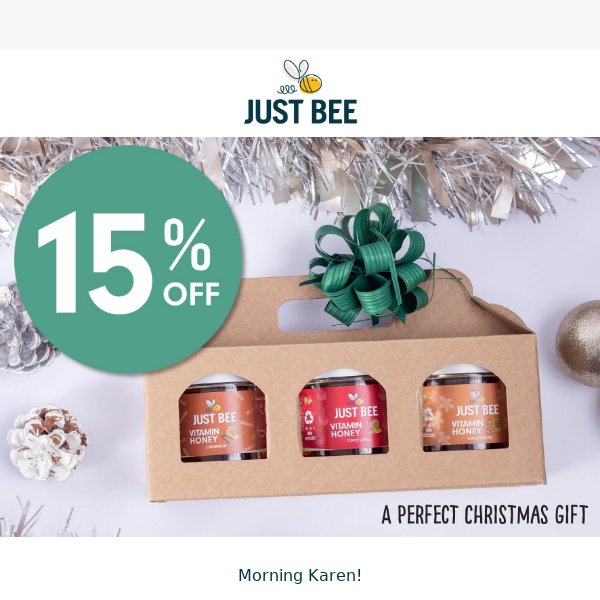 Get your 15% OFF Limited Edition Festive Flavours today!