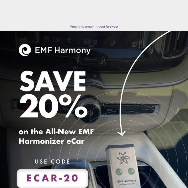🌐 Introducing EMF Harmonizer eCar for Hybrid and Electric Cars