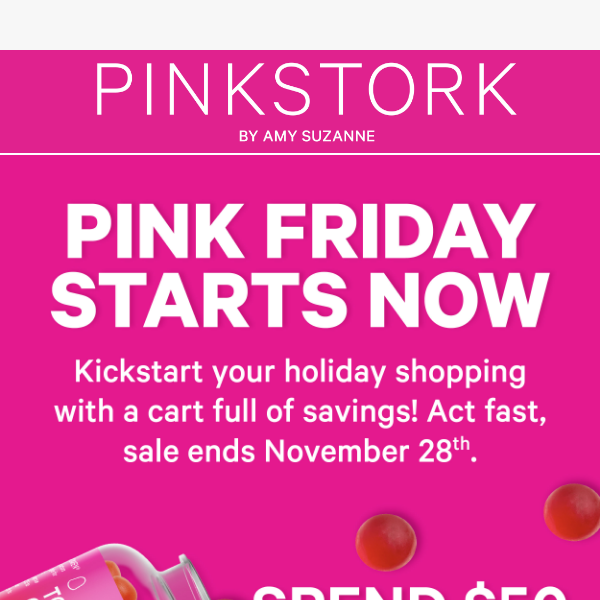 Pink Friday Savings are Here! 🛍️