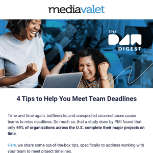 Are you struggling to meet team deadlines?