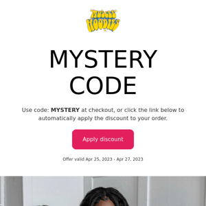 🚨YOU WON A MYSTERY CODE🚨