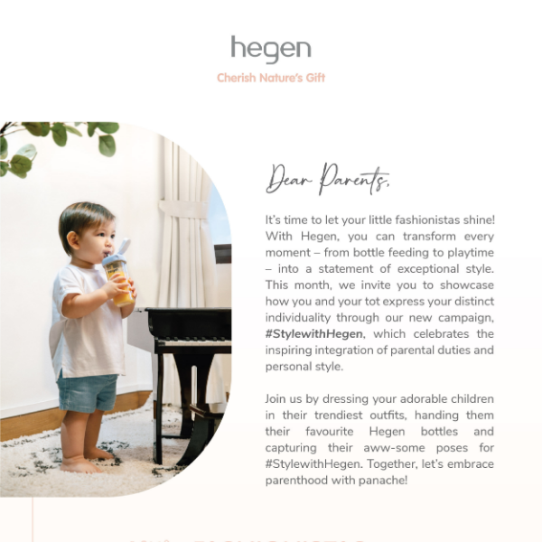 Hegen —  On-The-Go Parenting In Style 🤝