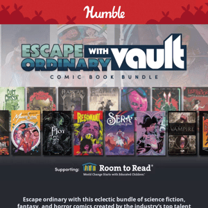Escape ordinary with this fantastical Vault Comics bundle