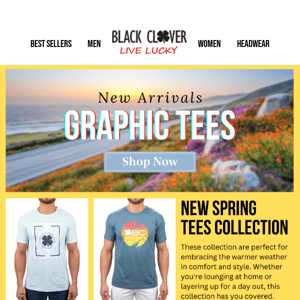 [NEW ARRIVALS]: Graphic Tees