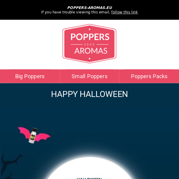 Tricks or Poppers? 🎃 - Poppers Aromas