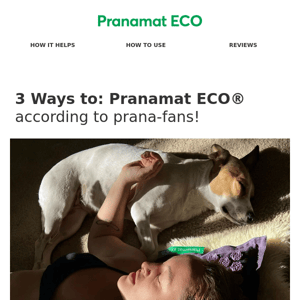 🌟 3 Ways to use your Pranamat ECO®