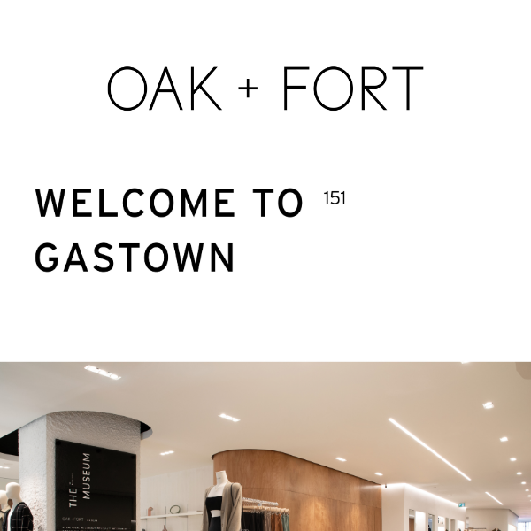 NEW LOCATION — Introducing Gastown