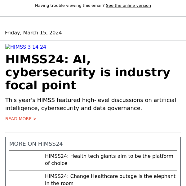 6 takeaways from HIMSS24