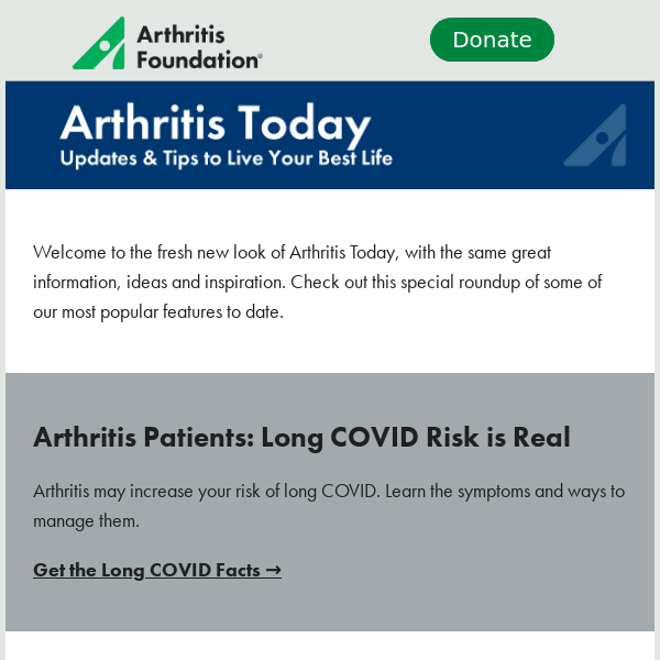 Arthritis and Long COVID: What you need to know.