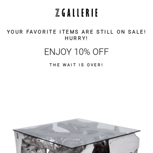 10% Off Faves That Are Going Fast