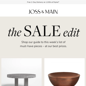 S A L E ▷ The Kensli Coffee Table 