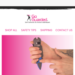 Product Drop! Go Guarded Hand-Held With Stun Gun Is Here!